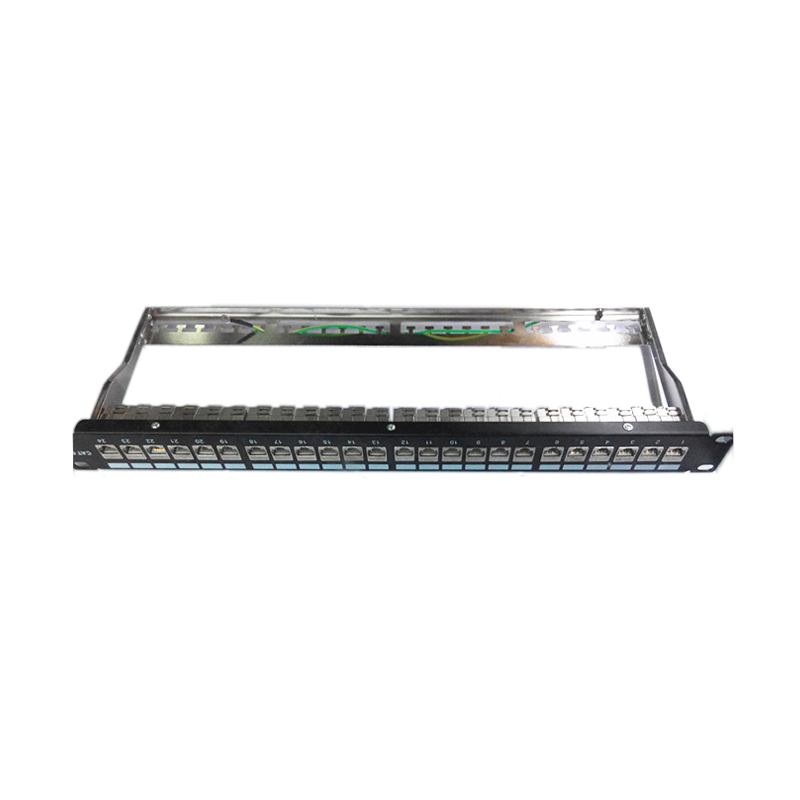 航天易联超五类24口屏蔽配线架YL-PPF-EM+24*YL-FM-5E