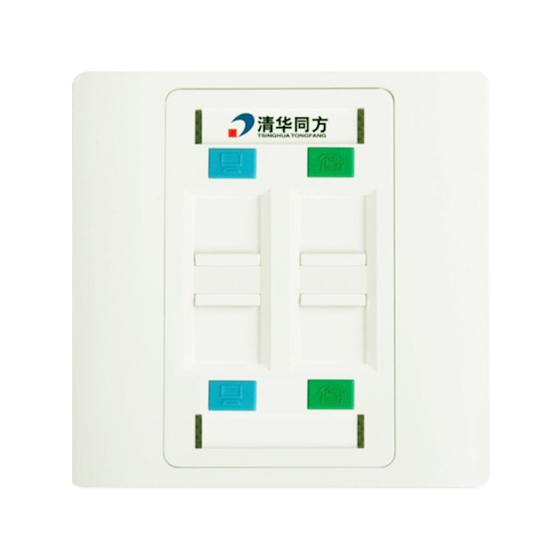 清华同方（THTF）四孔面板CF8604-H