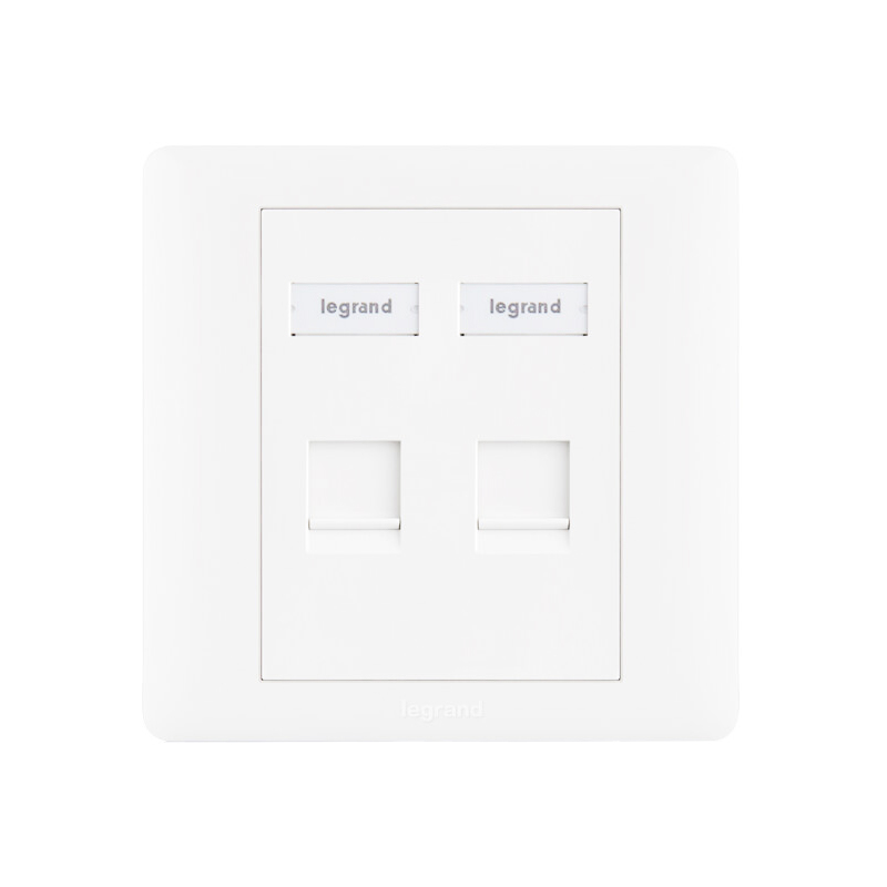罗格朗(Legrand)二位非屏蔽信息面板632818