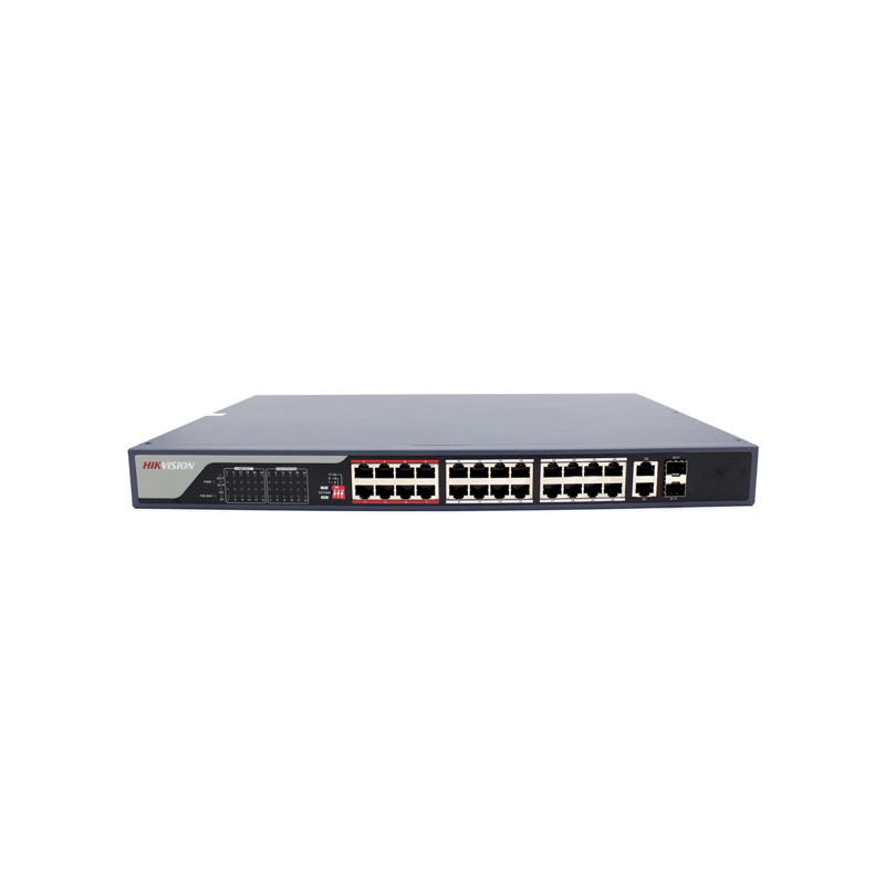 海康威视（HIKVISION）24口百兆交换机DS-3E0326-E