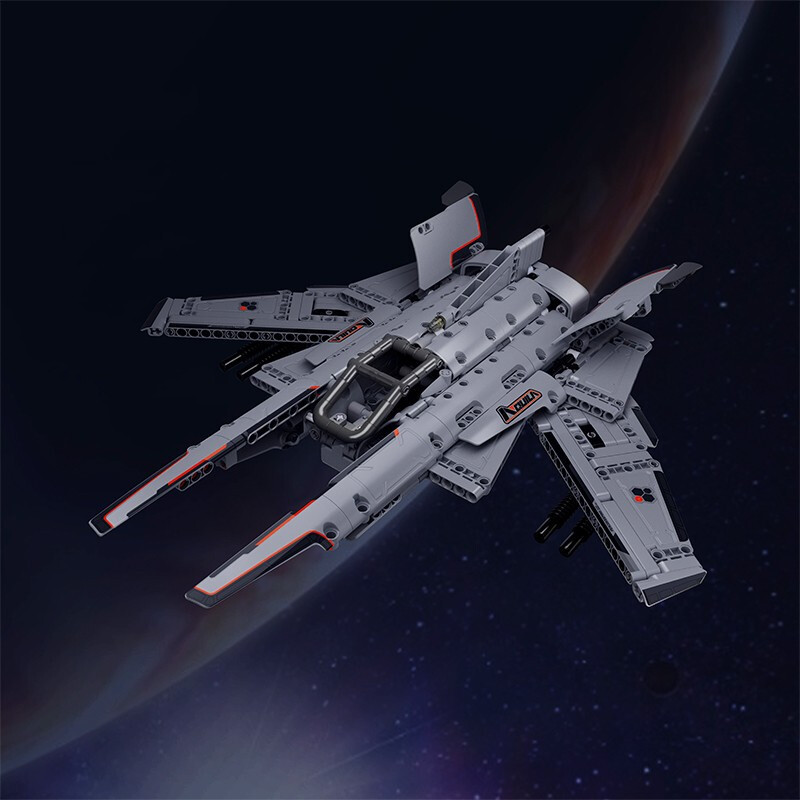 小米(mi) xjxl02iqi 静态积木 天鹰座侦察机 原创科幻ip 超现实飞行器