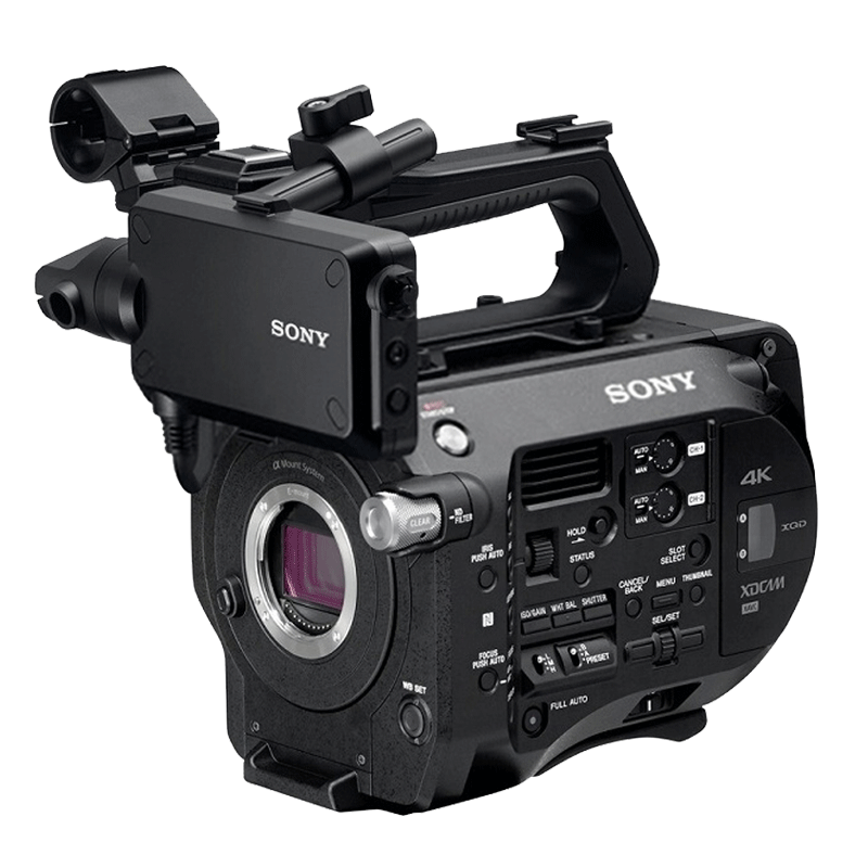 索尼sonypxwfs7xdcam摄像机fs7单机身不含镜头官方标配送清洁套装镜头