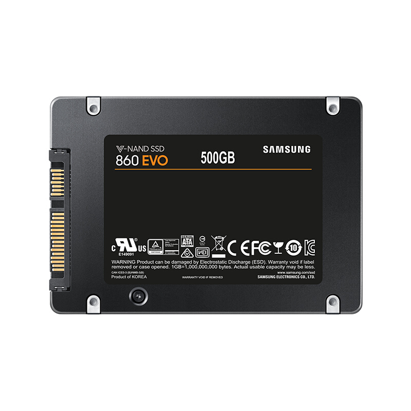 三星samsung860evossd固态硬盘台式机笔记本电脑sata30接口860evo500g