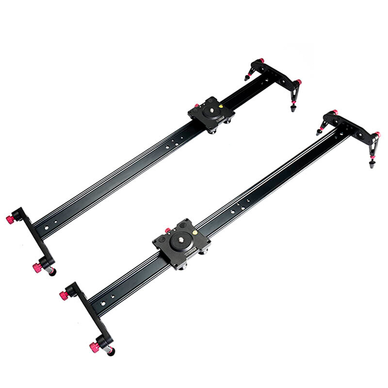 贝阳beiyang120cm铝滑轨滑轨单反摄影摄像相机六轴承碳纤维滑轨静音