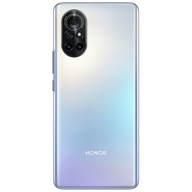 荣耀honorv40轻奢版5g超级快充6400万超清四摄8gb128gb钛空银移动联通