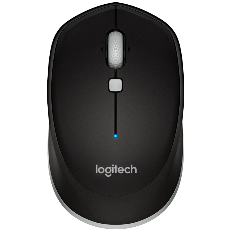罗技logitechm337鼠标无线蓝牙鼠标办公鼠标对称鼠标黑色