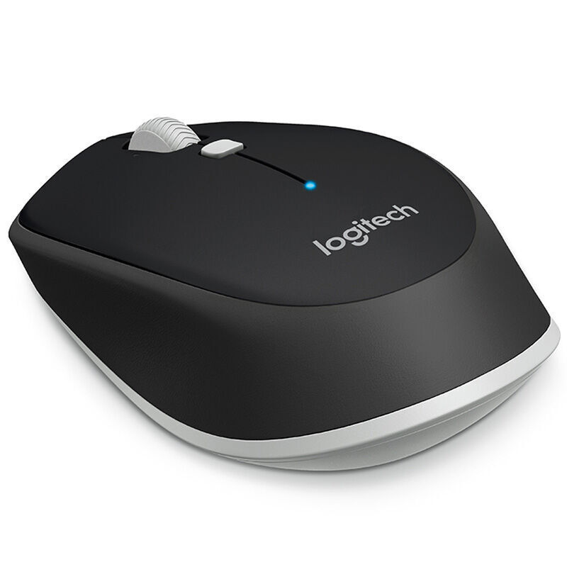 罗技logitechm337鼠标无线蓝牙鼠标办公鼠标对称鼠标黑色