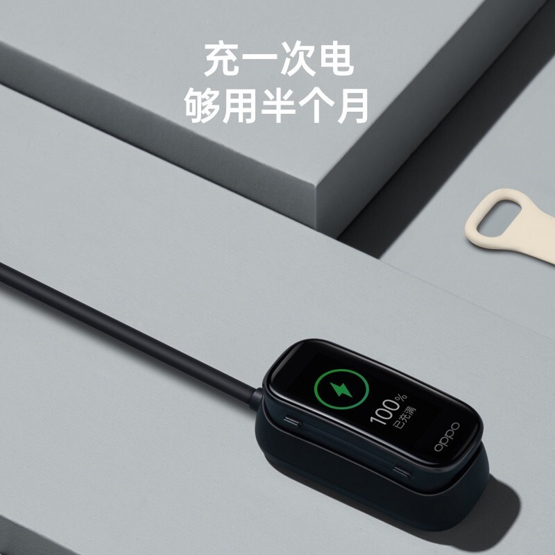 oppoob19b1智能手环运动手环心率手环连续血氧监测睡眠监测彩色大屏