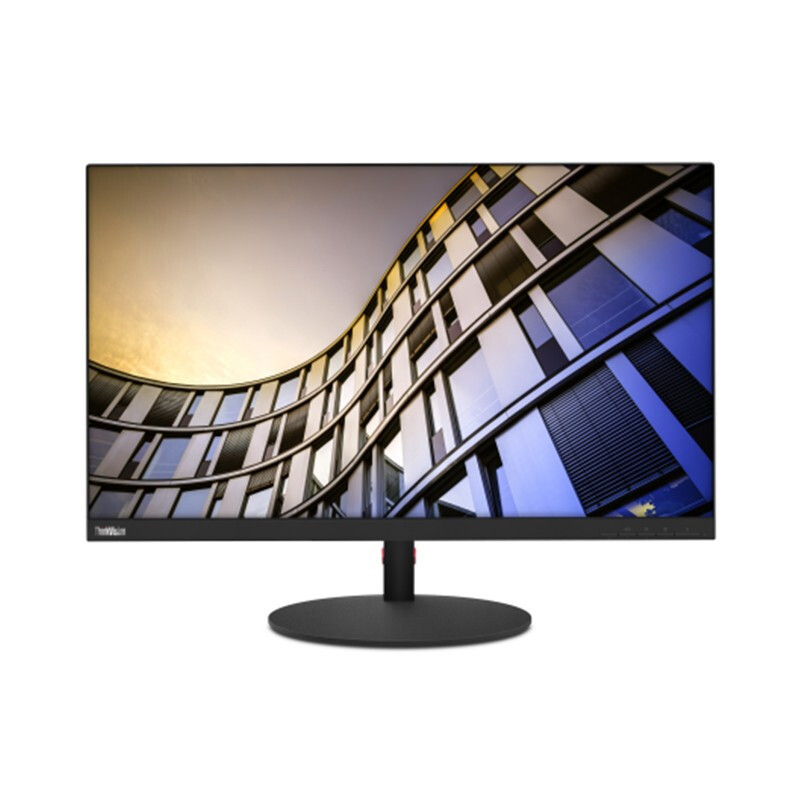 联想(lenovo) t27p-10 商用办公专业显示器4k超清广视角 旋转升降壁挂