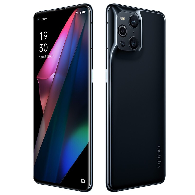 oppofindx3pro骁龙8885000万双主摄imx76610亿色臻彩屏60倍显微镜1225