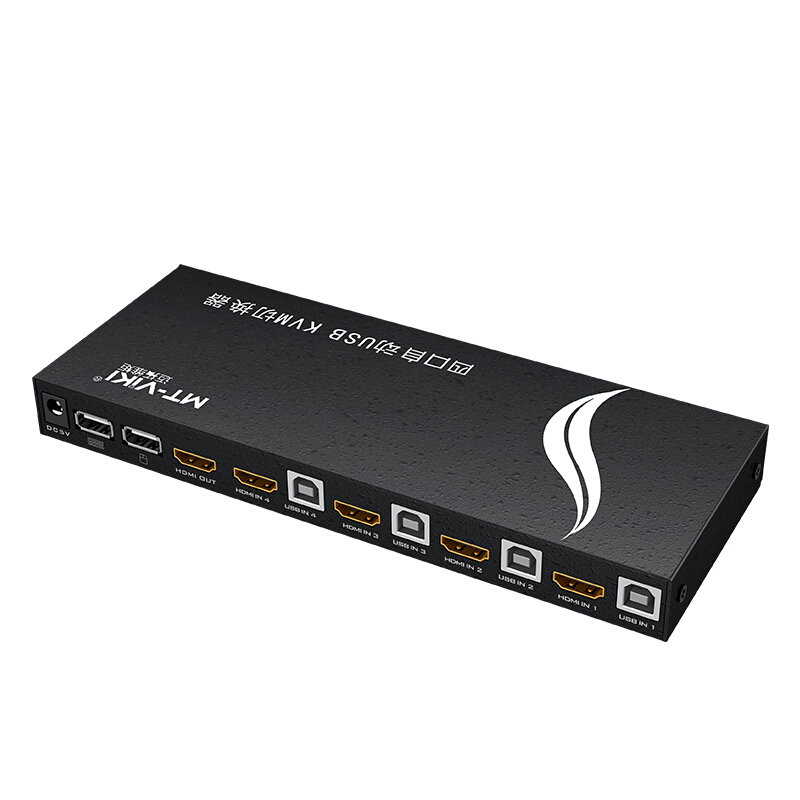 迈拓维矩mtvikimthk401kvm切换器4口hdmi切屏器四进一出4k高清