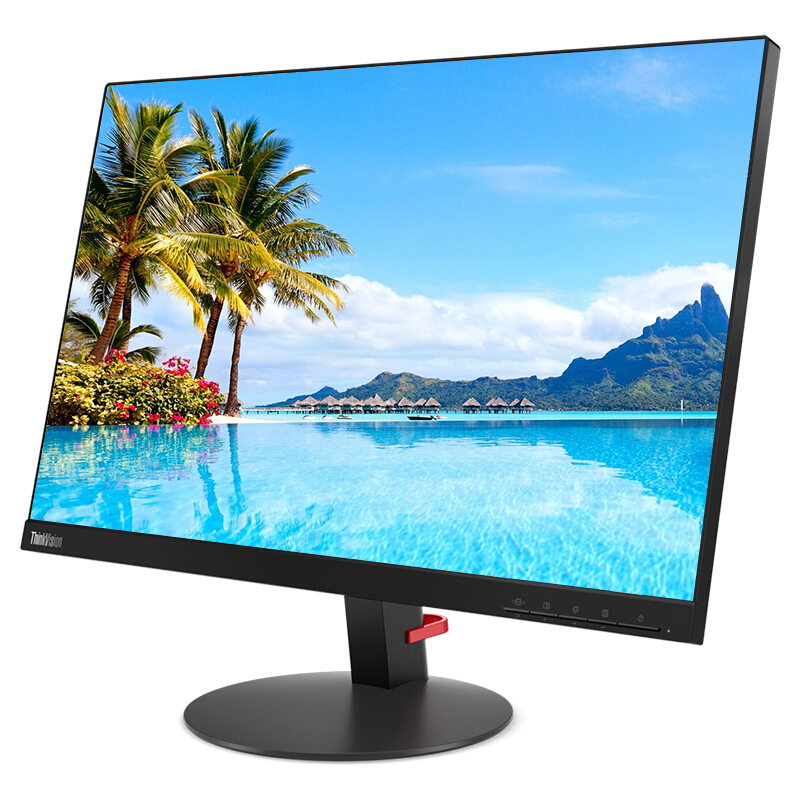 联想lenovos23d电脑显示器225英寸ips屏1610支持壁挂窄边框不闪液晶