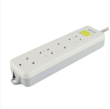 德力西delixi拼色系列插排二位二孔插排拼色系列排插二位五孔二位二孔