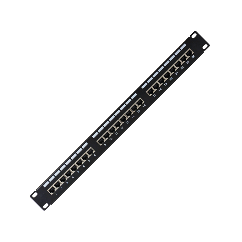 泛达（Panduit）24口六类屏蔽配线架CP24BLY+CJS688TGY*24