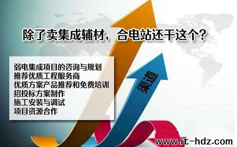 除了卖集成辅材，合电站还干这个